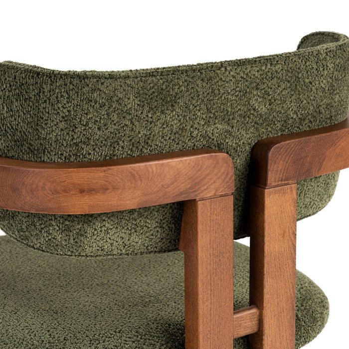Nordure Toscana Silla Verde y Nogal